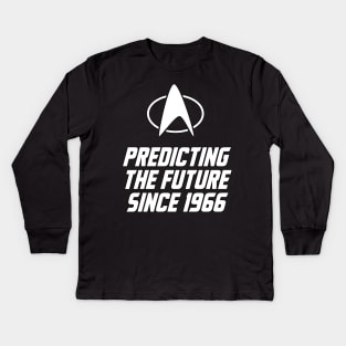 Star Trek - Predicting the future since 1966 Kids Long Sleeve T-Shirt